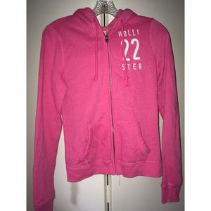 Pink Hollister Hoodie